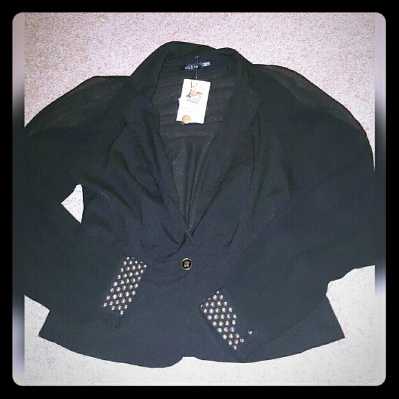 Black Suit Jacket Inspired Shirt.