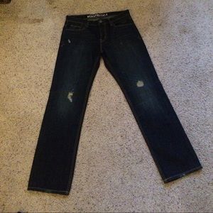 Mens distressed aeropostal jeans 33x32