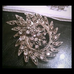 SOLD $$$$ BLING RHINESTONE BROOCH PIN