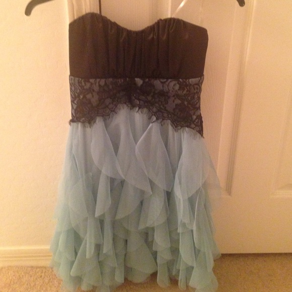 New Homecoming/Prom Blue Dress