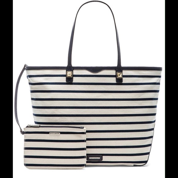 LAST CHANCE !!! Rebecca Minkoff Tote AND pouch - Picture 2 of 4