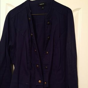 Purple Military Jacket