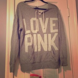 Victoria's Secret pink love sweatshirt