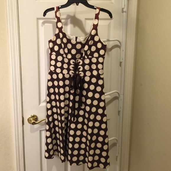 Donna Ricco polka dot dress