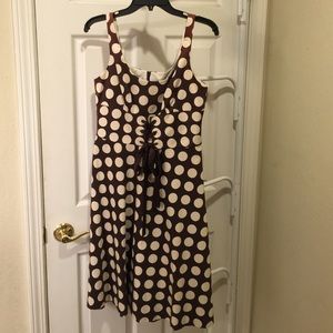 Donna Ricco polka dot dress