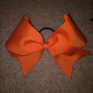 Orange Cheer Bow