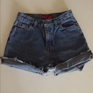 high waisted shorts