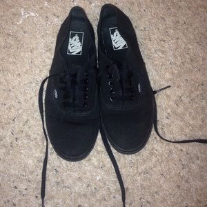 Black Vans