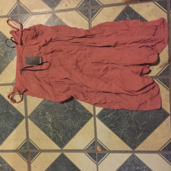 Coral dolly dress