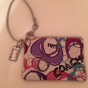 Coach wristlet