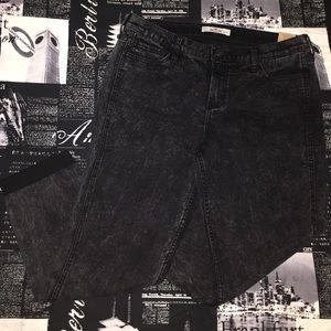 Black Hollister Boyfriend Jeans