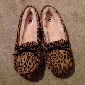 Cheetah Print Moccasins