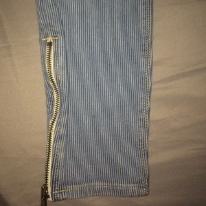 Striped Stella low Rise Express jeans size 0R