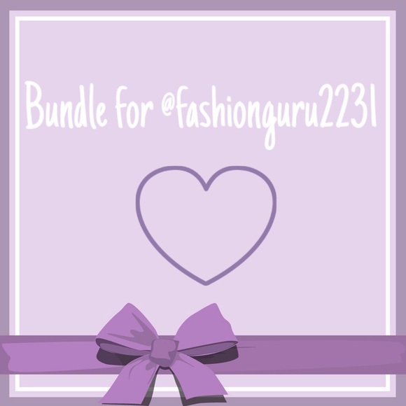 🎀 Bundle Reserved for @fashionguru2231 🎀