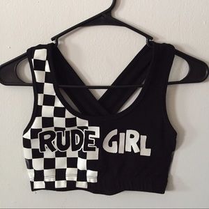 rude girl top