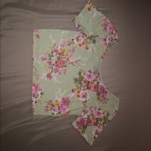 PacSunFloral crop top