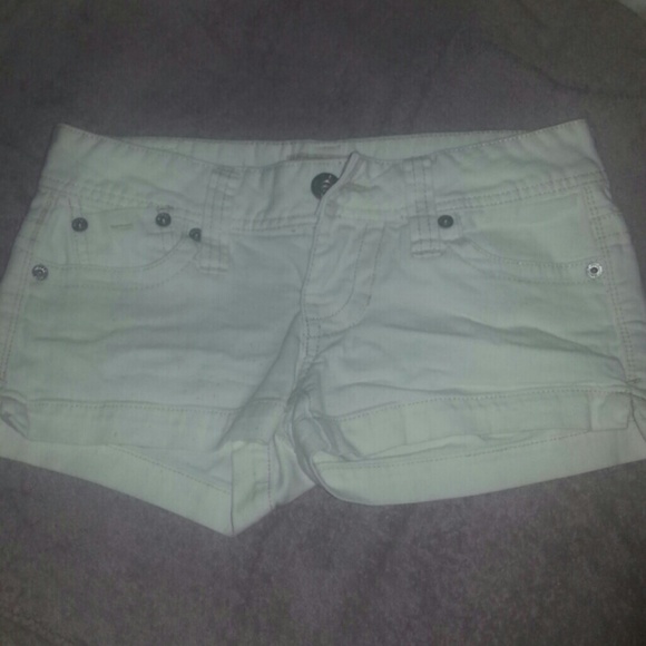 White Guess Shorts Size 26