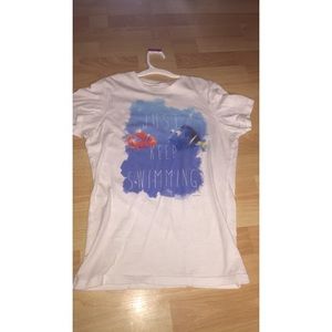Hot Topic "Just Keep Swimming" Tee Shirt