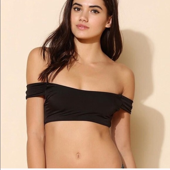 Urban Outfitters Off the Shoulder bathing suit top