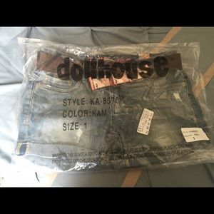 Dollhouse shorts brand new