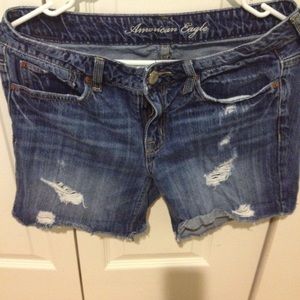 American Eagle blue jean shorts