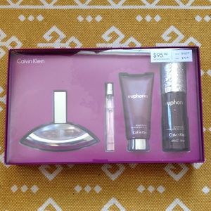 BRAND NEW Calvin Klein Euphoria 4 piece collection