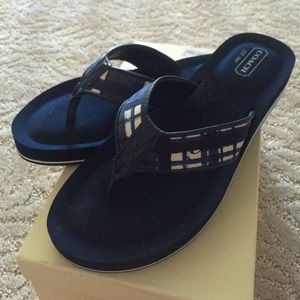 Never Worn Coach FlipFlops
