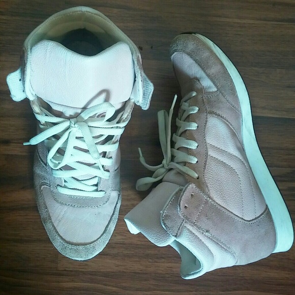 Pink TopShop Sneakers