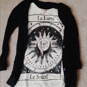 La lune Le soleil muscle tank //