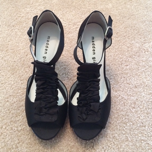 Madden Girl Black Heels