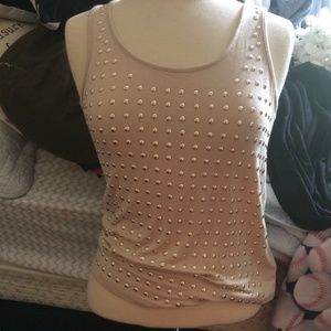 Gold Studded Tank