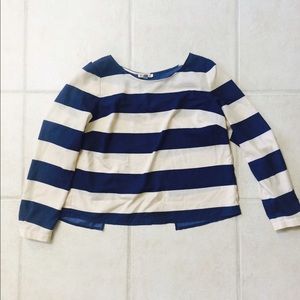 Open back cope silk shirt