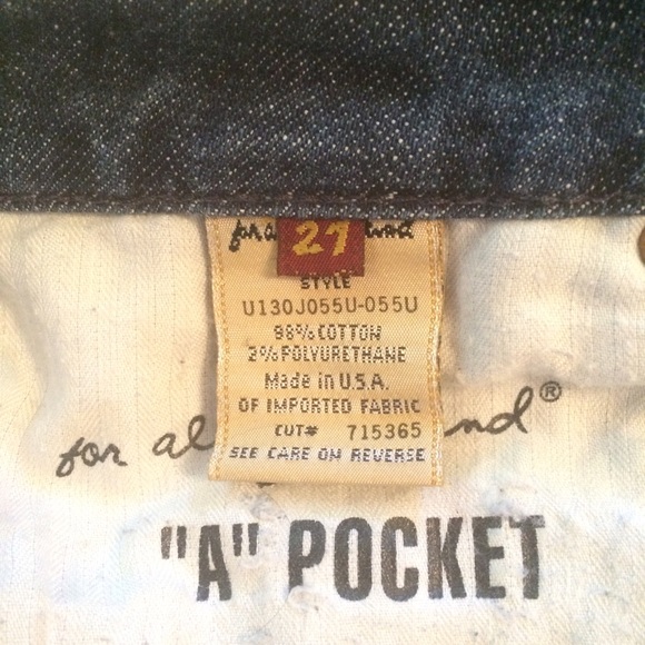 7 for All Mankind Medium Wash Bootcut Jeans SZ.27 - Picture 3 of 4