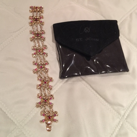 St. John bracelet with bag
