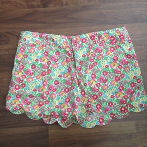 Lilly Pulitzer Scalloped Shorts