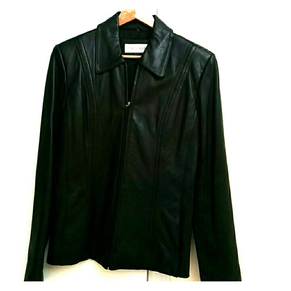 Leather jacket