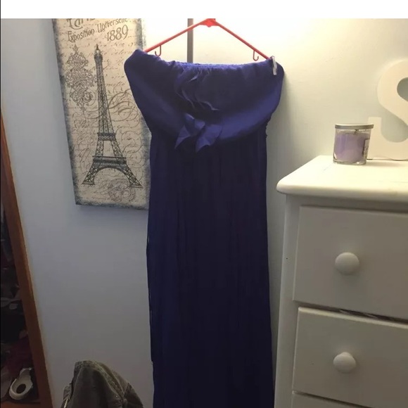 Strapless maxi dress - Picture 2 of 3