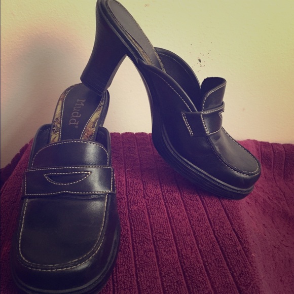 Penny Loafer mules by Mudd