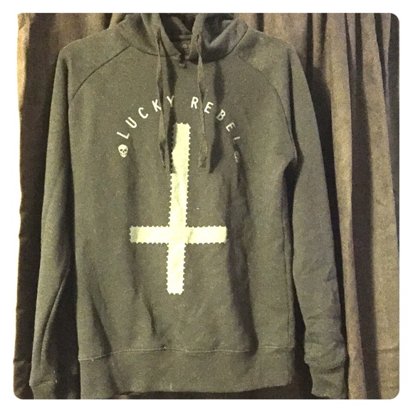 Lucky Rebel black sweatshirt