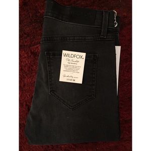 WILDFOX High Rise Skinny Jeans