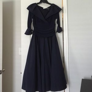Jessica Howard navy Vintage dress size 8