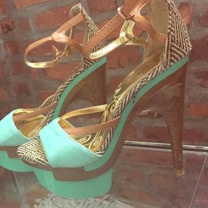 Fun platform heels