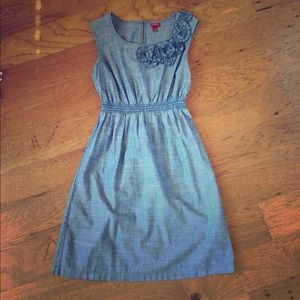 Chambray tank dress