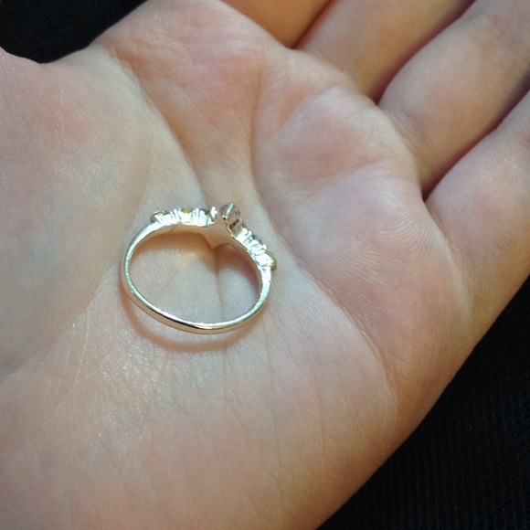 18k Gold Plated Multicolor Gemstone Ring - Picture 2 of 3