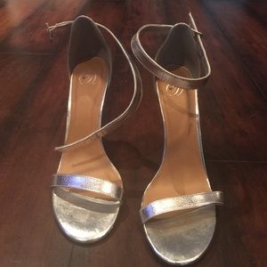 Silver Sexy Heels
