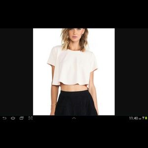 Torn by Ronny Kobo 'lena' Crop Top
