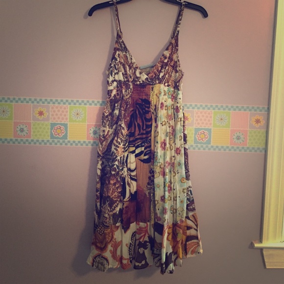 Adorable multi-pattern sundress