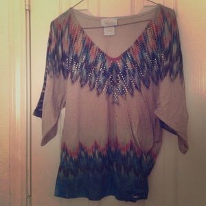 Lightly bedazzled Dress Shirt