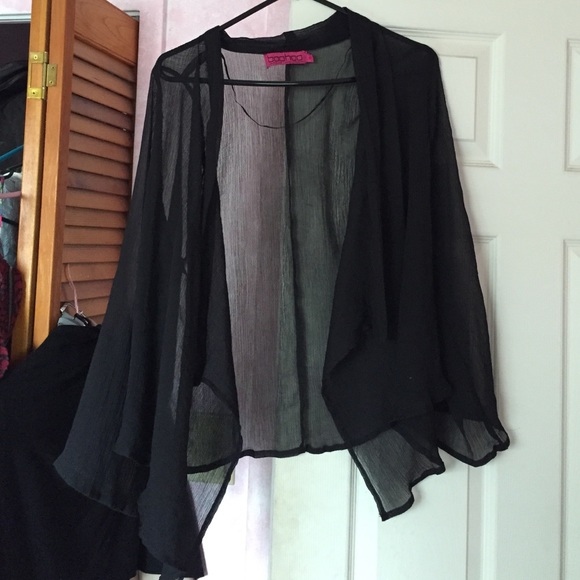Cute Black Kimono