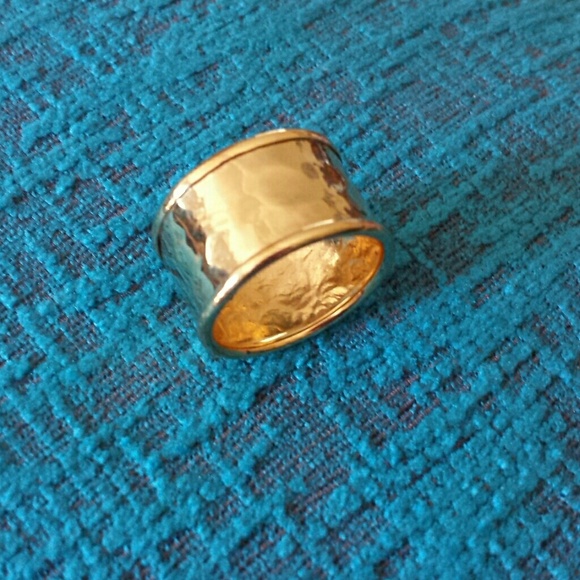 Made in Italy Jewelry - GORGEOUS gold cigar band, Italy